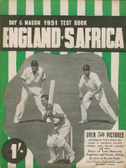 DAY & MASON 1951 TEST BOOK: ENGLAND V SOUTH AFRICA