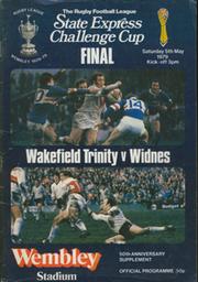 28/03/1981 Rugby League Programme Warrington v Widne Challenge Cup Semi-Final