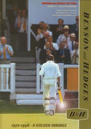 ESSEX V LEICESTERSHIRE 1998 (LORD