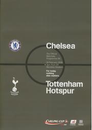 CHELSEA V TOTTENHAM HOTSPUR 2008 (CARLING CUP FINAL) FOOTBALL PROGRAMME
