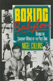 BOXING BABYLON. BEHIND THE SHADOWY WORLD OF THE PRIZE RING