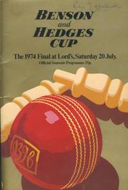 LEICESTERSHIRE V SURREY 1974 (LORD