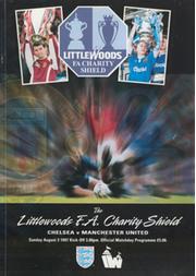 CHELSEA V MANCHESTER UNITED 1997 (CHARITY SHIELD) FOOTBALL PROGRAMME