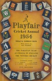 PLAYFAIR CRICKET ANNUAL 1954