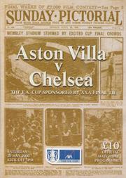 ASTON VILLA V CHELSEA 2000 (F.A. CUP FINAL) FOOTBALL PROGRAMME