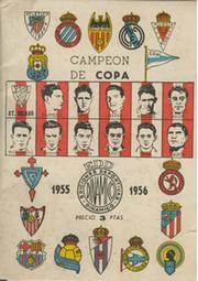 CAMPEON DE COPA 1955-1956 (SPANISH LEAGUE HANDBOOK)