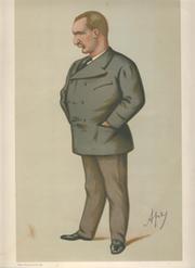 CAPTAIN MATTHEW WEBB ("SWAM THE CHANNEL") 1875 VANITY FAIR PRINT