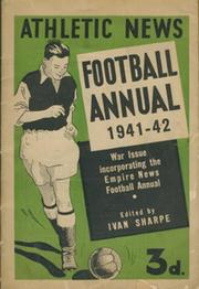 ATHLETIC NEWS FOOTBALL ANNUAL 1941-42