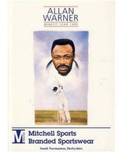 ALLAN WARNER (DERBYSHIRE) 1995 BENEFIT BROCHURE