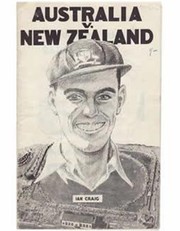 NEW ZEALAND V AUSTRALIA 1960 (BASIN RESERVE) CRICKET PROGRAMME
