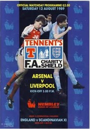 ARSENAL V LIVERPOOL 1989 (CHARITY SHIELD) FOOTBALL PROGRAMME