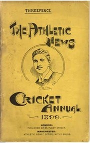 ATHLETIC NEWS CRICKET ANNUAL 1899