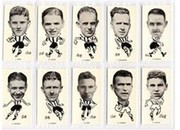  WELL KNOWN FOOTBALLERS (NORTH-EASTERN COUNTIES) 1938 (SINCLAIR)