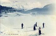 ST. MORITZERSEE (SWITZERLAND) postcard