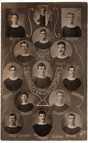 BARNSLEY 1907 FOOTBALL POSTCARD