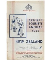 CRICKET TOURISTS ANNUAL 1937: NEW ZEALAND
