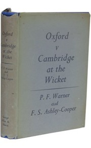 OXFORD V CAMBRIDGE AT THE WICKET