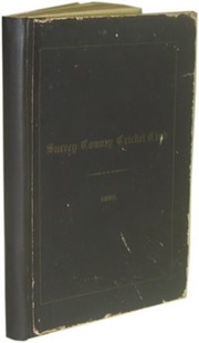 SURREY COUNTY CRICKET CLUB 1893 [HANDBOOK]