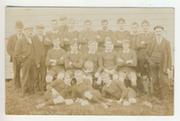 REDRUTH XV 1905-06 RUGBY POSTCARD