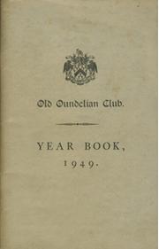 OLD OUNDELIAN CLUB YEAR BOOK 1949
