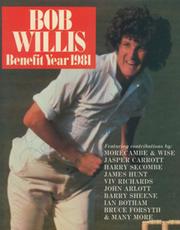 BOB WILLIS 1981 (WARWICKSHIRE AND ENGLAND) SIGNED CRICKET BENEFIT BROCHURE