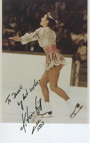 KATERINA WITT SIGNED PHOTOGRAPH (DOUBLE OLYMPIC CHAMPION 1984 & 1988)