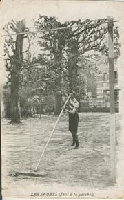 FRENCH POLE VAULTER - ATHLETICS POSTCARD