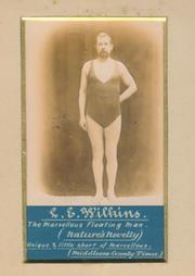 L.E. WILKINS - THE MARVELLOUS FLOATING MAN PHOTOGRAPH 