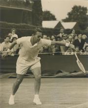 JAROSLAV DROBNY 1955 (WIMBLEDON) TENNIS PHOTOGRAPH