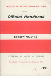 DONCASTER ROVERS OFFICIAL HANDBOOK 1972-73