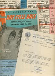 6 DAY CYCLE RACE 1951 OFFICIAL PROGRAMME