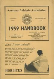 AMATEUR ATHLETIC ASSOCIATION HANDBOOK 1959
