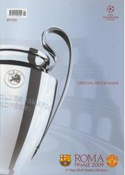 BARCELONA V MANCHESTER UNITED 2009 (CHAMPIONS LEAGUE FINAL) FOOTBALL PROGRAMME