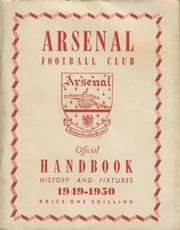 ARSENAL FOOTBALL CLUB 1949-50 OFFICIAL HANDBOOK