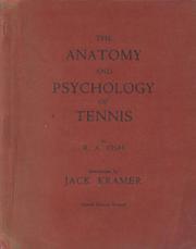THE ANATOMY AND PSYCHOLOGY OF TENNIS