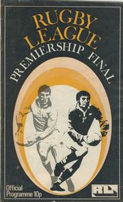 LEEDS V ST. HELENS 1975 PREMIERSHIP FINAL PROGRAMME