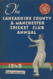 OFFICIAL HANDBOOK OF THE LANCASHIRE COUNTY AND MANCHESTER CRICKET CLUB 1949