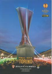 SEVILLA V BENFICA 2014 UEFA CUP FINAL FOOTBALL PROGRAMME