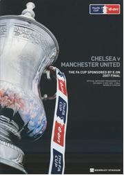 CHELSEA V MANCHESTER UNITED 2007 (F.A. CUP FINAL) FOOTBALL PROGRAMME