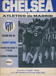 CHELSEA V ATLETICO MADRID 1979 FOOTBALL PROGRAMME