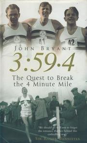 3:59.4 - THE QUEST TO BREAK THE FOUR-MINUTE MILE