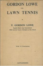GORDON LOWE ON LAWN TENNIS