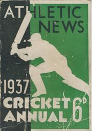 ATHLETIC NEWS CRICKET ANNUAL 1937