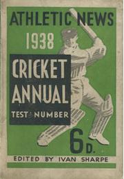 ATHLETIC NEWS CRICKET ANNUAL 1938