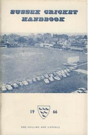 OFFICIAL SUSSEX CRICKET HANDBOOK 1966
