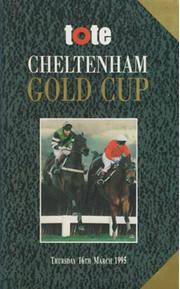CHELTENHAM GOLD CUP 1995 RACECARD