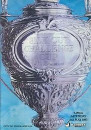 HALIFAX V ST. HELENS 1987 (CHALLENGE CUP FINAL) RUGBY LEAGUE PROGRAMME