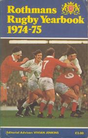 ROTHMANS RUGBY YEARBOOK 1974-75