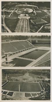BERLIN OLYMPICS STADIUM AND SWIMMING POOL 1936 POSTCARDS 
