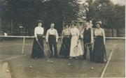 TENNIS GROUP IN GELSENKIRCHEN, GERMANY (C.1909) POSTCARD